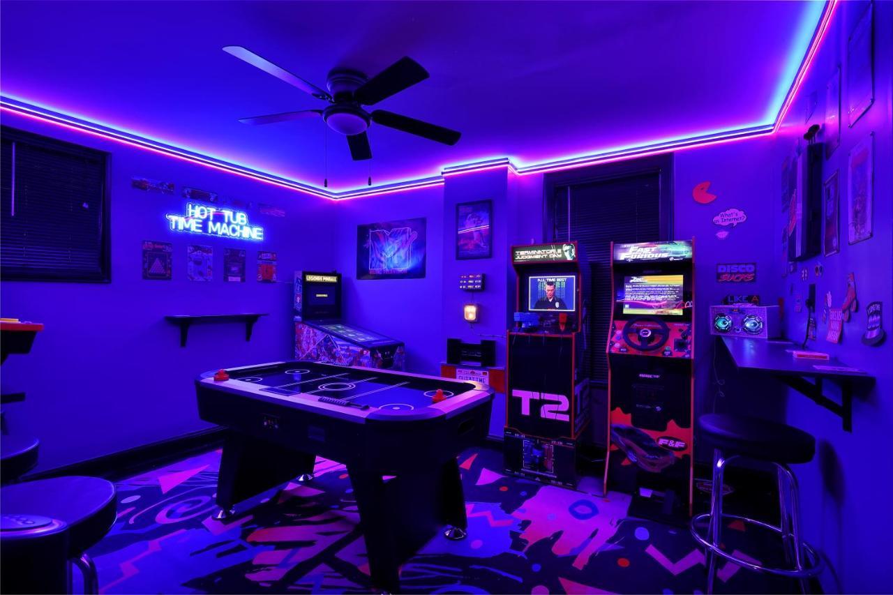 Hot Tub- 80'S Arcade- Pool Table- Historic Downtown- 7 Car Parking Villa St. Augustine Luaran gambar